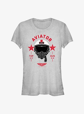 Top Gun Maverick Bob Aviator Girls T-Shirt