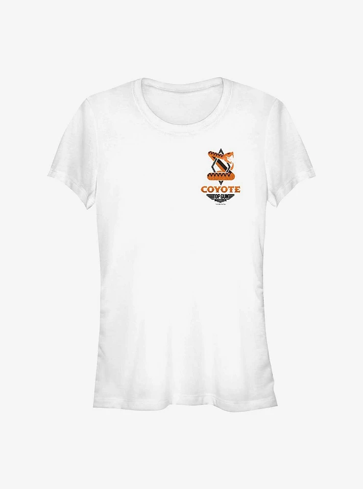 Top Gun Maverick Coyote Patch Girls T-Shirt