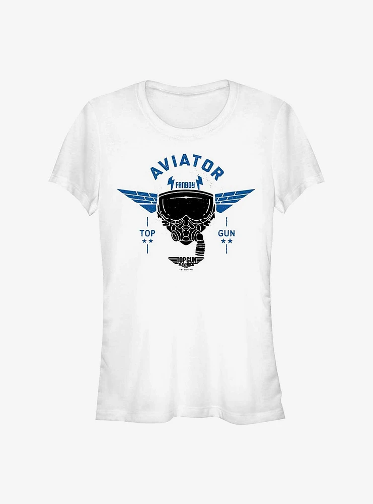 Top Gun Maverick Fanboy Aviator Girls T-Shirt