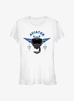 Top Gun Maverick Fanboy Aviator Girls T-Shirt