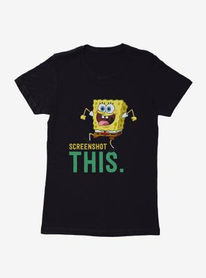 SpongeBob SquarePants Screenshot This Womens T-Shirt
