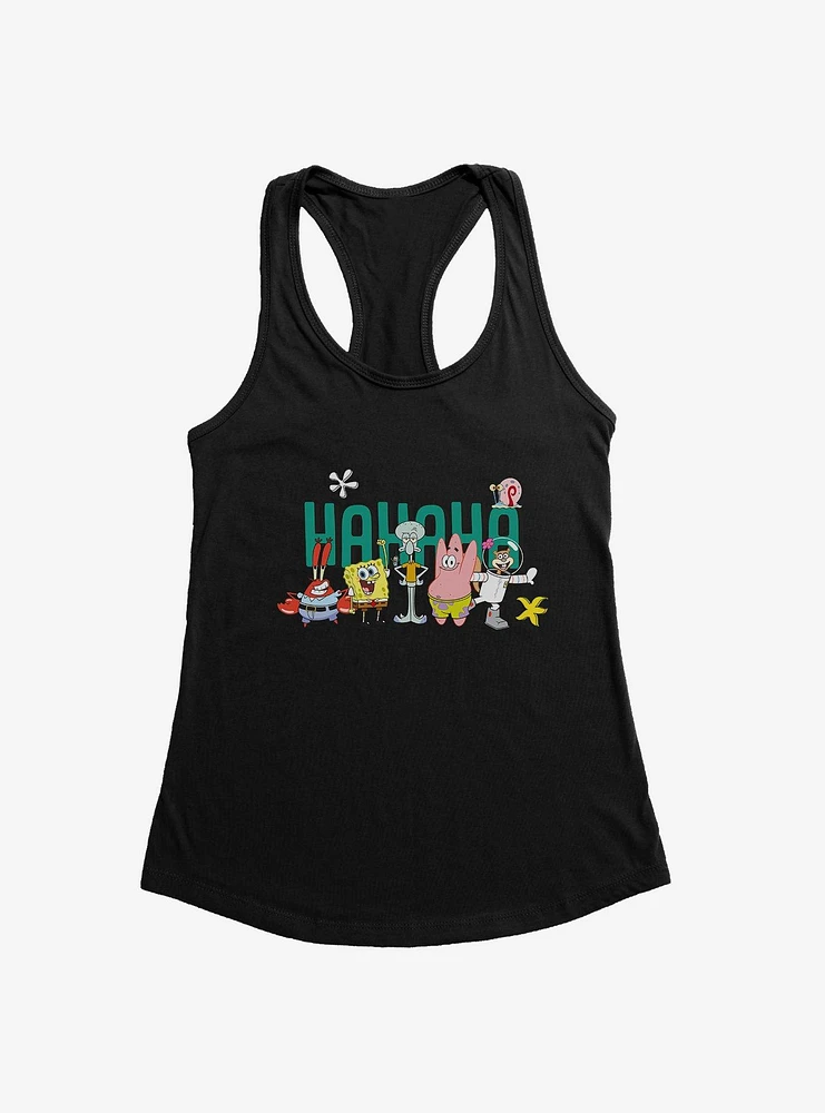 SpongeBob SquarePants Crew Hahaha Girls Tank Top