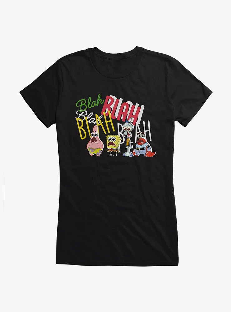 SpongeBob SquarePants Blah Krusty Crew Girls T-Shirt