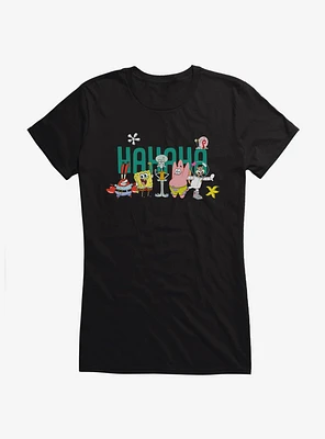 SpongeBob SquarePants Crew Hahaha Girls T-Shirt