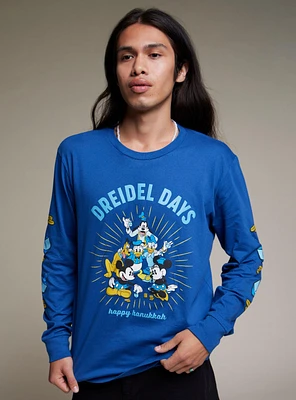 Our Universe Disney Holiday Hanukkah Long-Sleeve T-Shirt