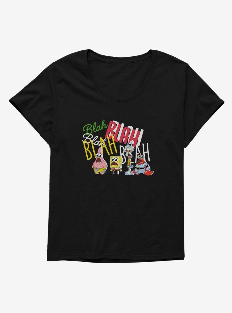 SpongeBob SquarePants Blah Krusty Crew Womens T-Shirt Plus