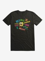 SpongeBob SquarePants Text Verbiage T-Shirt