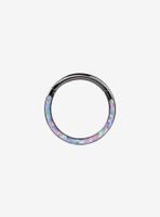16G Steel Opalescent Shimmer Hinged Clicker