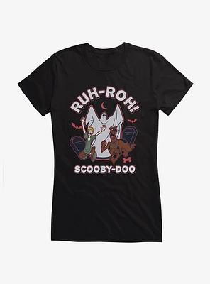 Scooby-Doo Ruh-Roh Ghost Girls T-Shirt