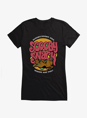 Scooby-Doo Scooby Snack Girls T-Shirt