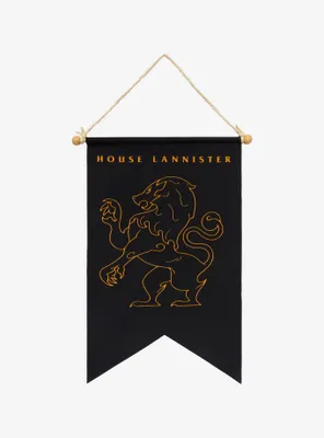 Game Of Thrones Lannister Fishtail Banner