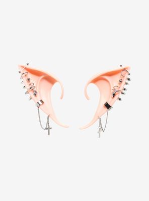 Fairy Pierced Earrings Molded Ear Cuffs