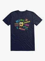 SpongeBob SquarePants Text Verbiage T-Shirt