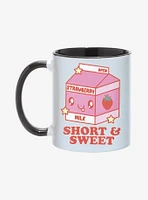 Strawberry Milk Short and Sweet Mug