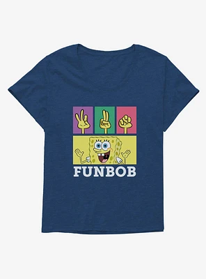 SpongeBob SquarePants FUNBob Sign Language Girls T-Shirt Plus