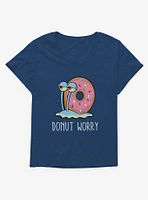 SpongeBob SquarePants Gary Donut Worry Girls T-Shirt Plus