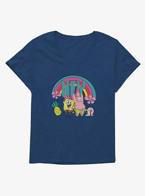 SpongeBob SquarePants Hey Dynamic Duo Girls T-Shirt Plus