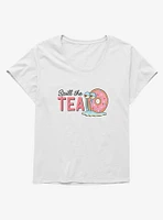 SpongeBob SquarePants Spill The Tea Gary Girls T-Shirt Plus