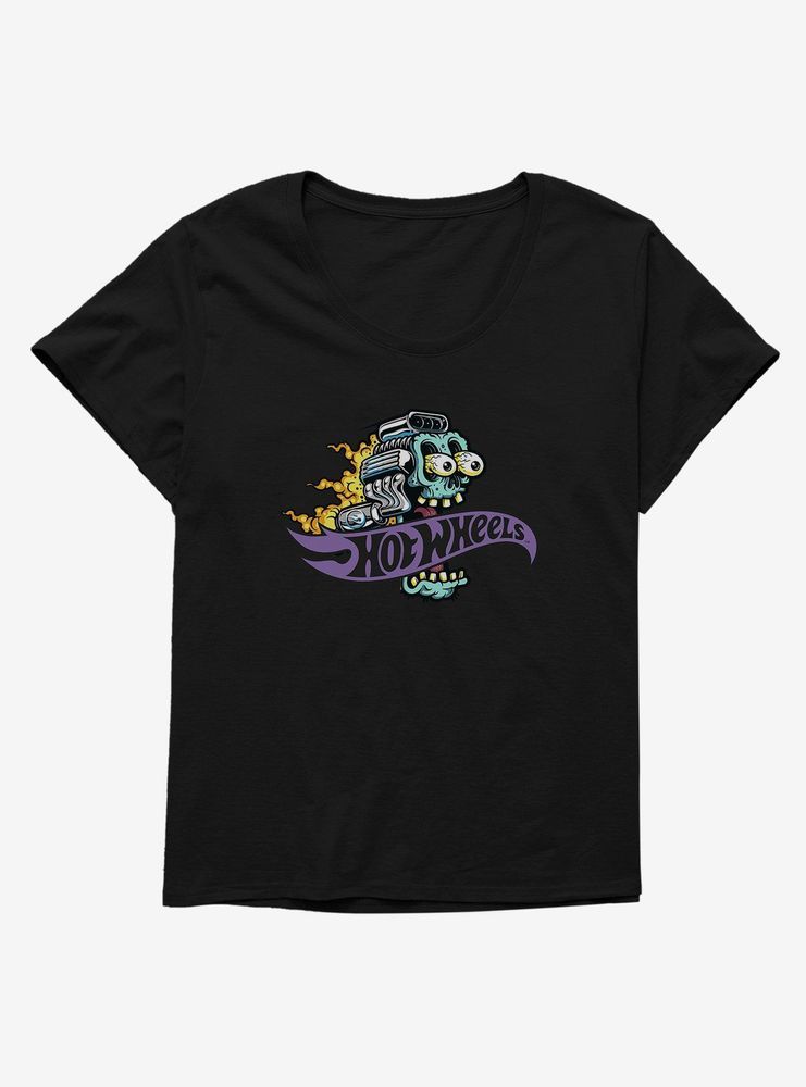 Hot Wheels Motor Head Womens T-Shirt Plus