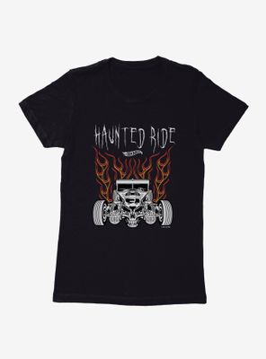 Hot Wheels Haunted Ride Womens T-Shirt