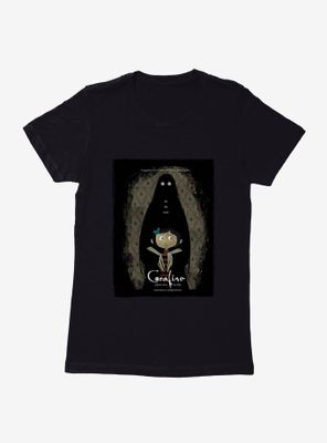 Coraline Ghost Story Poster Womens T-Shirt