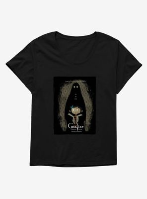 Coraline Ghost Story Poster Womens T-Shirt Plus