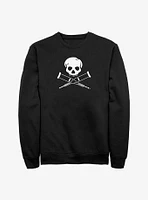 Jackass Skull Logo Crewneck