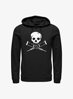 Jackass Skull Logo Hoodie