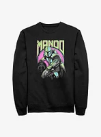 Star Wars The Mandalorian New Wave Crewneck