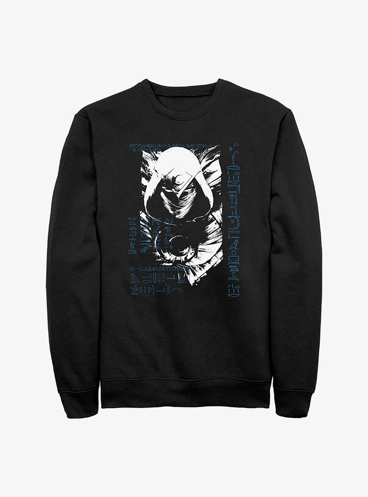 Marvel Moon Knight Grunge Crewneck