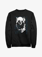 Marvel Moon Knight Grunge Crewneck