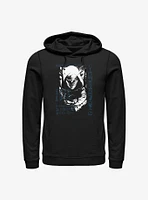 Marvel Moon Knight Grunge Hoodie