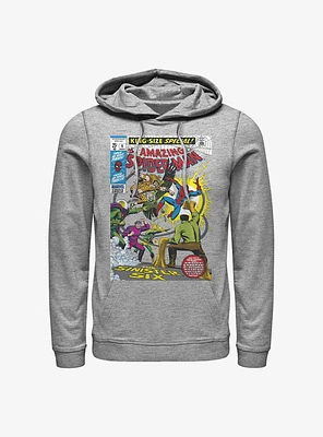 Marvel Spider-Man The Sinister Six Comic Hoodie