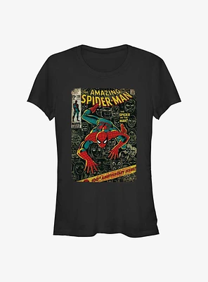 Marvel Spider-Man Spidey Comic Cover Girls T-Shirt