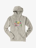 SpongeBob SquarePants Besties Patches Hoodie