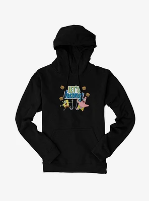 SpongeBob SquarePants Hooked Let's Hang Hoodie