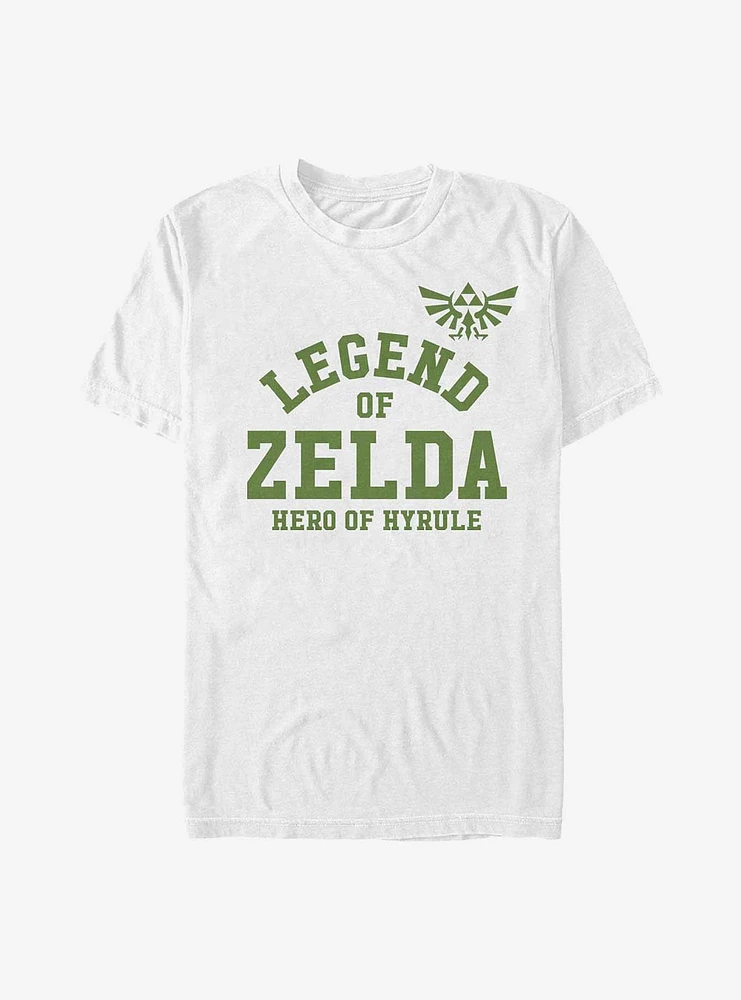 Nintendo Zelda Hero of Hyrule Collegiate T-Shirt