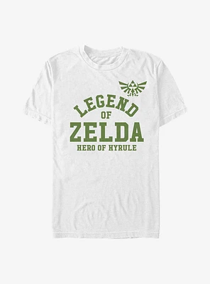Nintendo Zelda Hero of Hyrule Collegiate T-Shirt