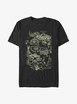 Nintendo Zelda The Hyrule Map T-Shirt