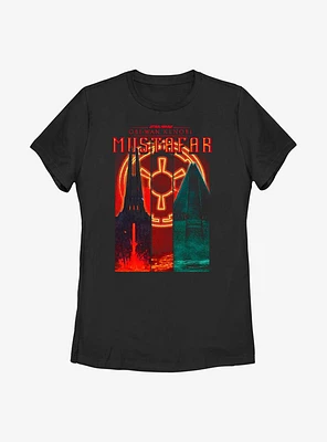 Star Wars Obi-Wan Kenobi Mustafar Empire Womens T-Shirt