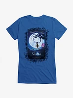 Coraline Moon Silhouette Poster Girls T-Shirt