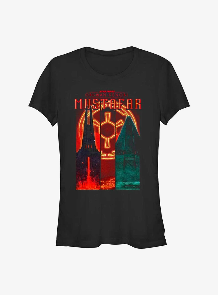 Star Wars Obi-Wan Kenobi Mustafar Girls T-Shirt