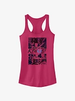 Star Wars Obi-Wan Kenobi Battle Sequence Girls Tank