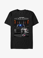 Star Wars Obi-Wan Kenobi Battle Panels T-Shirt