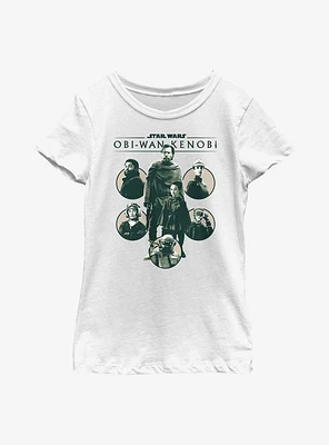Star Wars Obi-Wan Kenobi Rebel Alliances Youth Girls T-Shirt