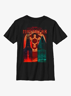 Star Wars Obi-Wan Kenobi Mustafar Empire Youth T-Shirt
