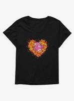 Care Bears Autumn Heart Womens T-Shirt Plus