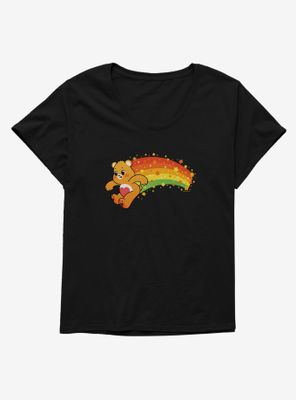 Care Bears Rainbow Jump Womens T-Shirt Plus