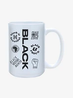 Black Icons Mug 15oz