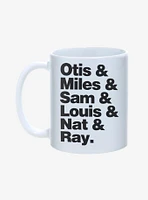 Otis & Miles & Sam & Louis & Nat & Ray Mug 11oz